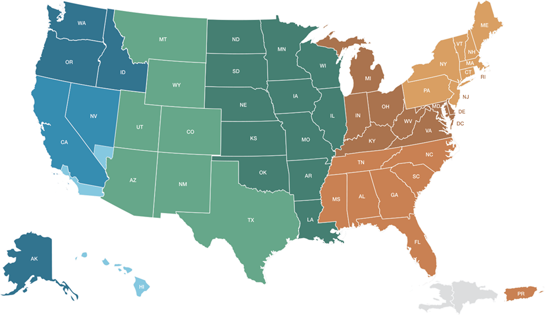 Distribution Team Map